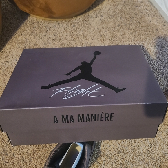 🔥Air Jordan 4 Retro x A Ma Maniere Athletic Shoes - Violet Ore 💜 - Picture 8 of 8